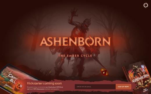 The Ashenborn website